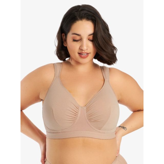 Leading Lady - The Evie All-Day Cotton Comfort Bra LL142-SAND