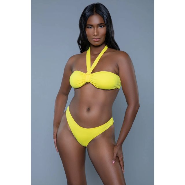 Be Wicked Victoria Two Piece Swimsuit BW2397-YELLOW