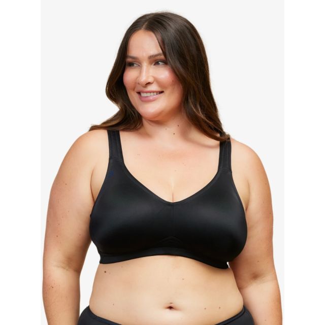 Leading Lady - The Claire Everyday Wire-Free Comfort Bra LL5006BLK