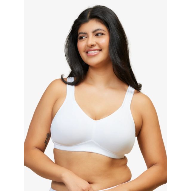 Leading Lady - The Claire Everyday Wire-Free Comfort Bra LL5006WHT