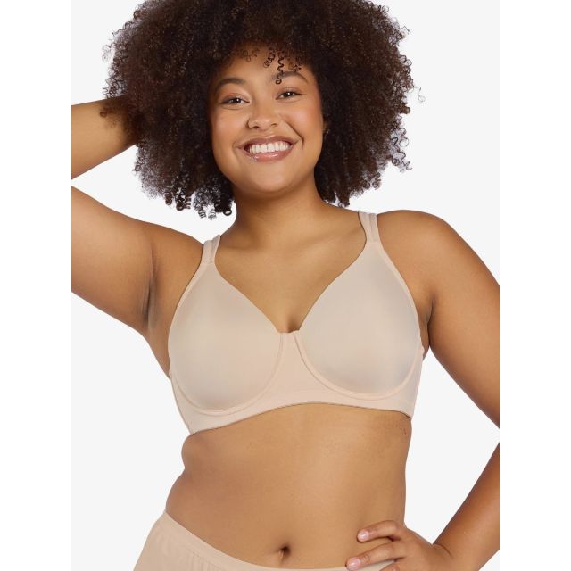 Leading Lady - The Brigitte Full Coverage Padded Underwire T-Shirt Bra LL5028BGE