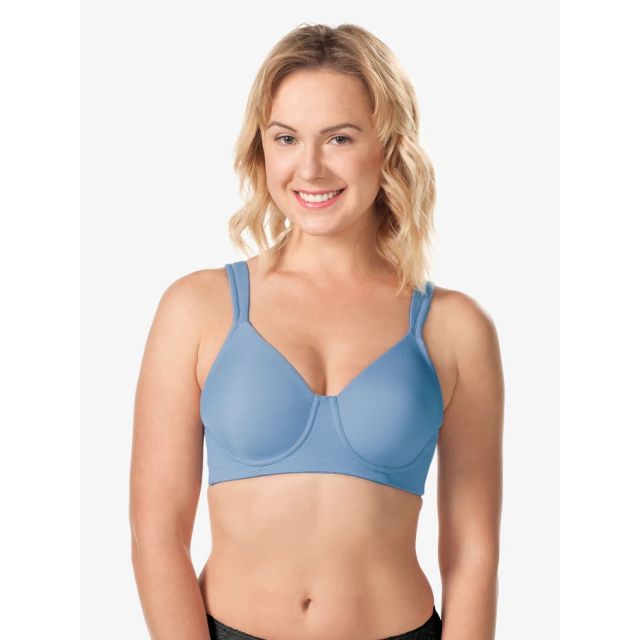 Leading Lady - The Brigitte Full Coverage Padded Underwire T-Shirt Bra LL5028-BLMS