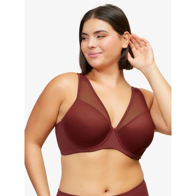 Leading Lady - The Jolene Perfect Plunge Underwire Bra LL5041SPAP