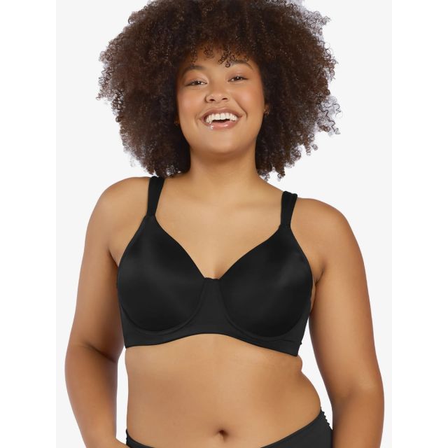 Leading Lady - The Brigitte Full Coverage Padded Wirefree T-Shirt Bra LL5042BLK