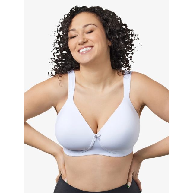 Leading Lady - The Brigitte Classic Wirefree T-Shirt Bra LL5225-WHT