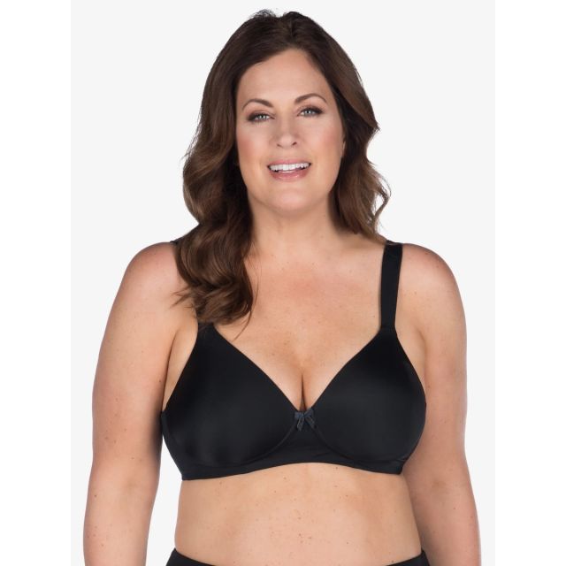 Leading Lady - The Brigitte Classic Wirefree T-Shirt Bra LL5225-BLK