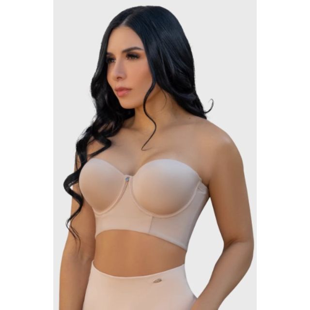 Jackie London Strapless Back Coverage Bra JL6030